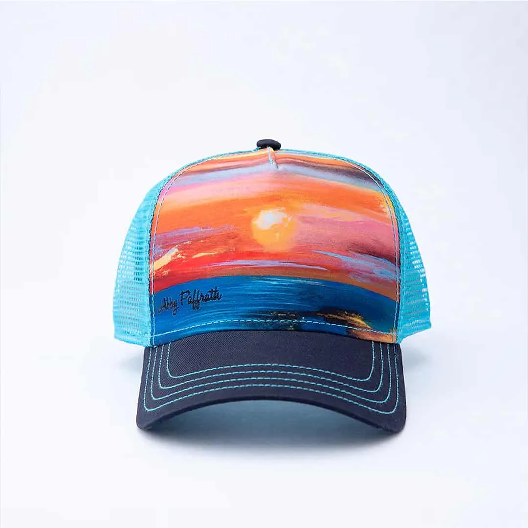 Abby Paffrath - Art 4 All - Ocean Breeze Shallow Trucker Hat