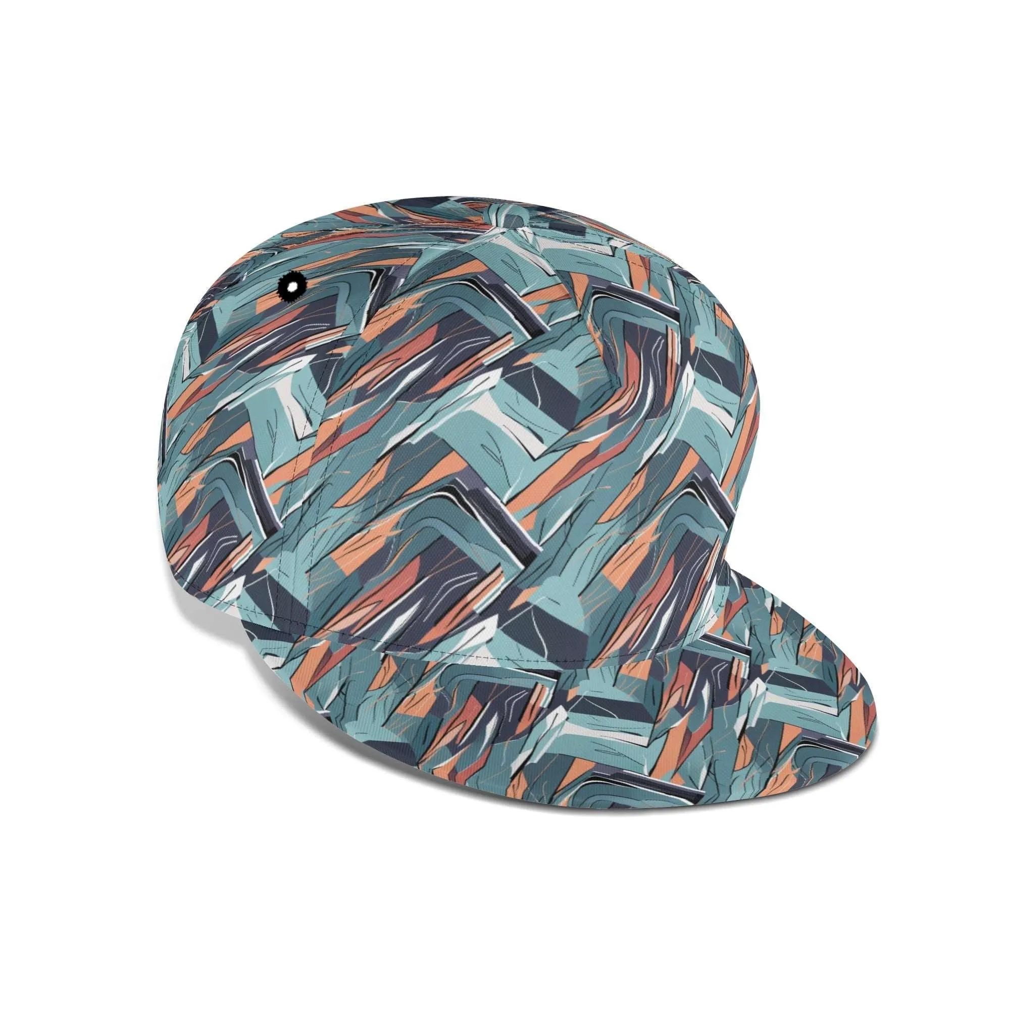 Abstract Breeze Unisex Classic Snapbacks