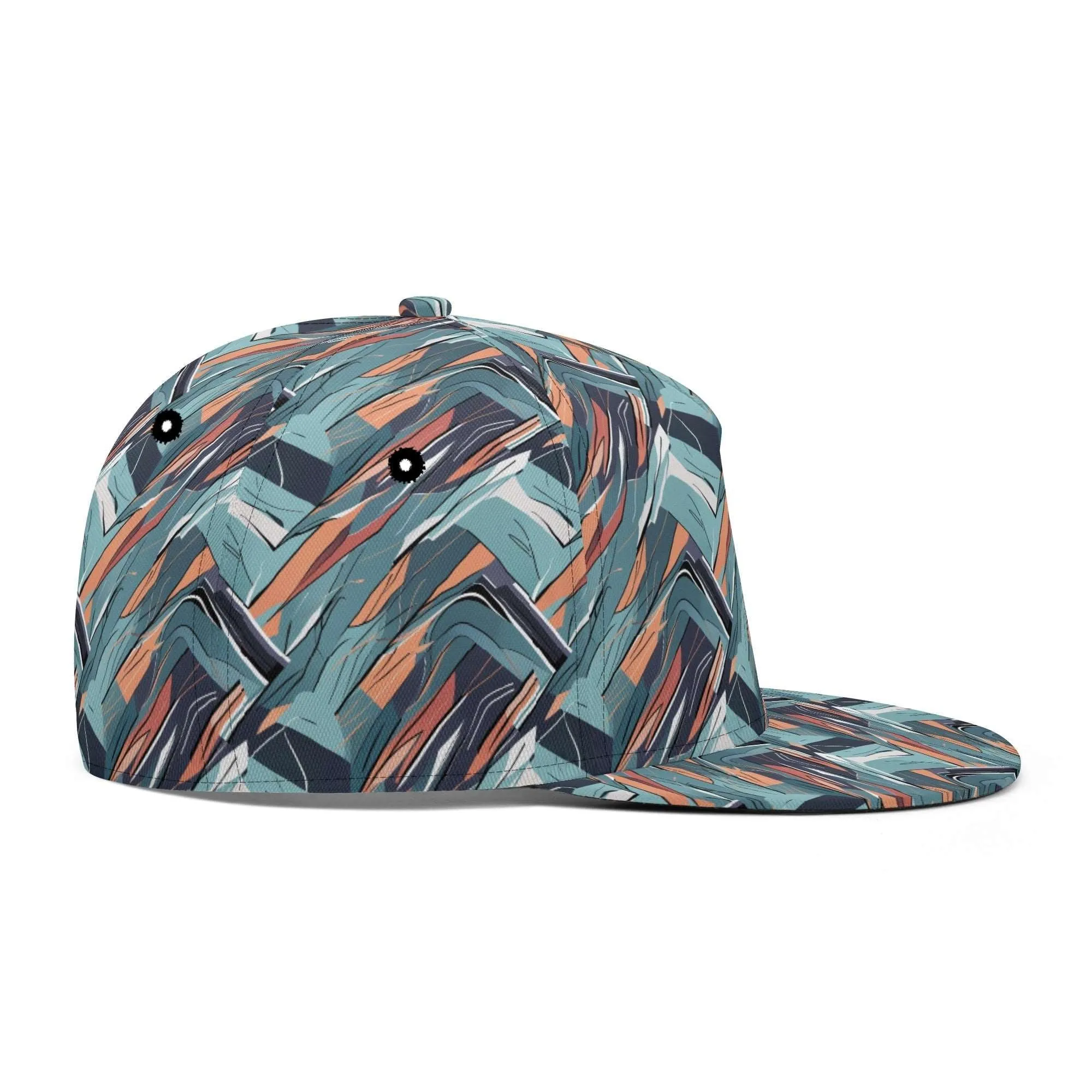 Abstract Breeze Unisex Classic Snapbacks
