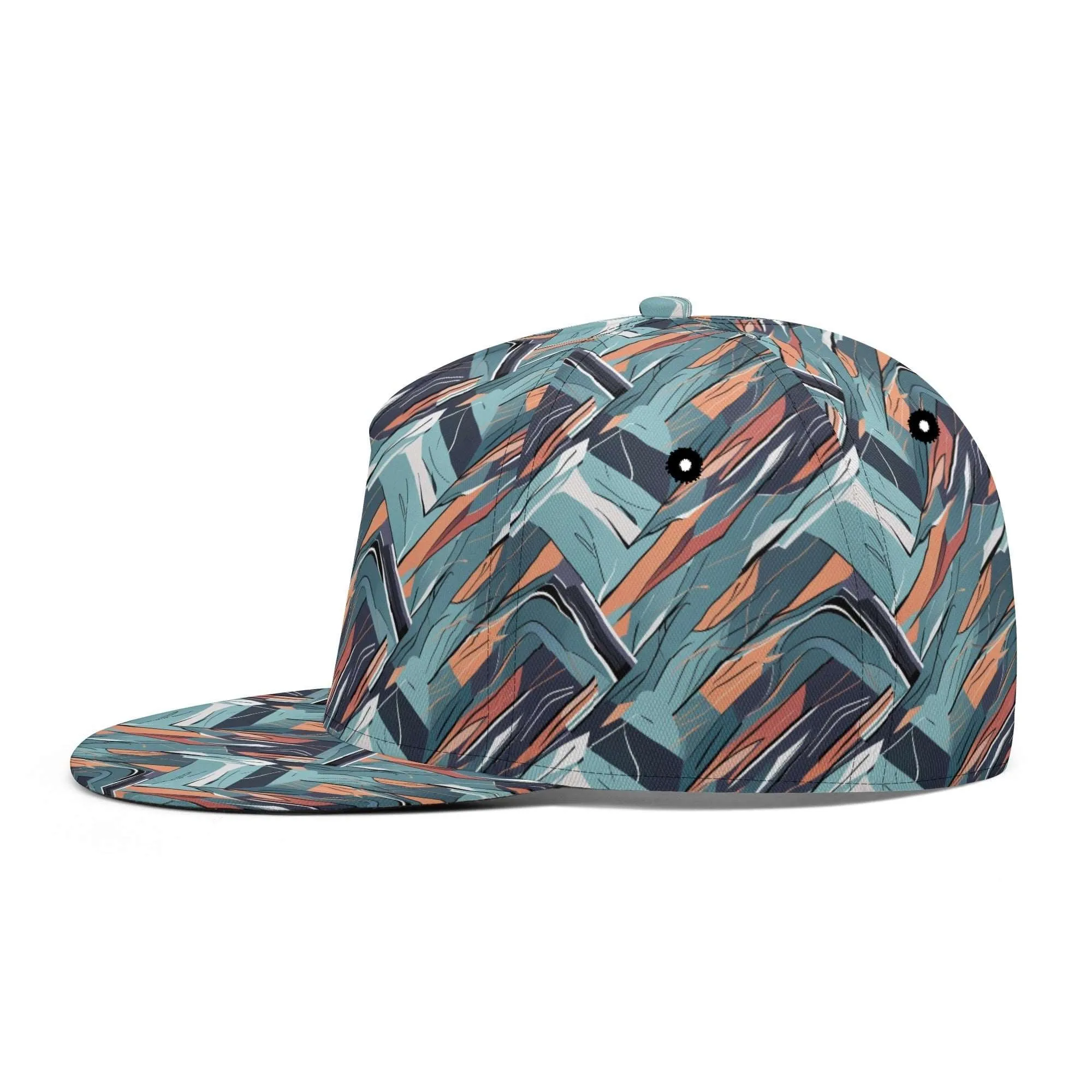 Abstract Breeze Unisex Classic Snapbacks