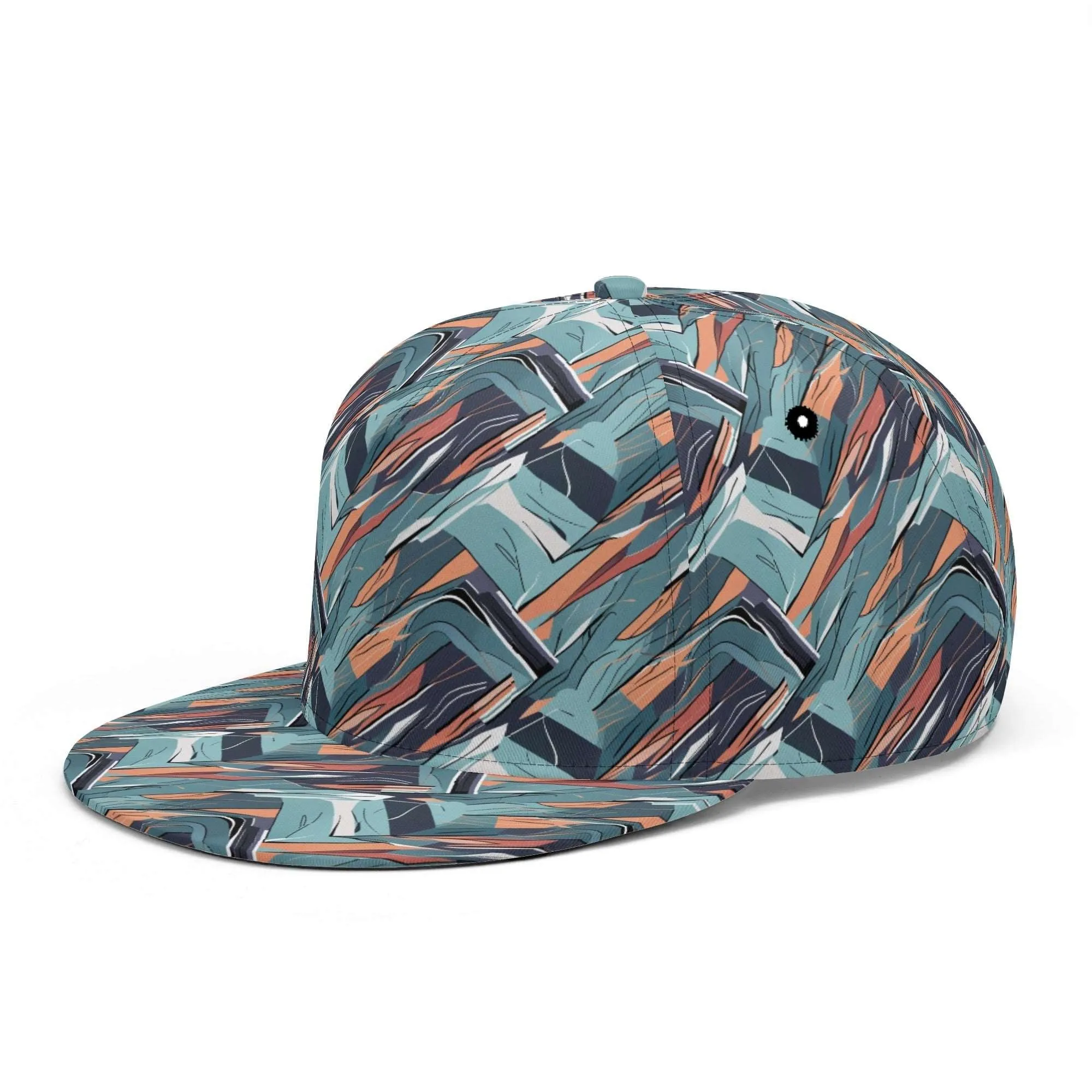Abstract Breeze Unisex Classic Snapbacks