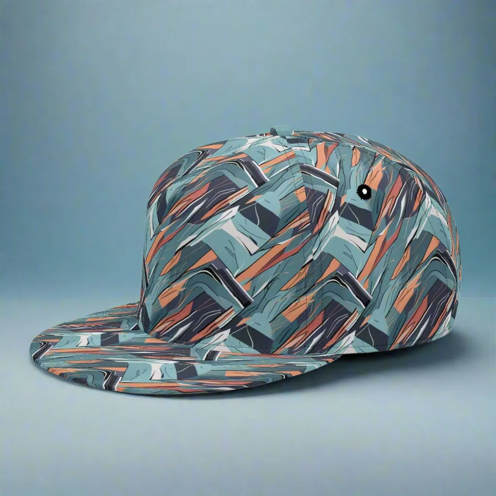 Abstract Breeze Unisex Classic Snapbacks