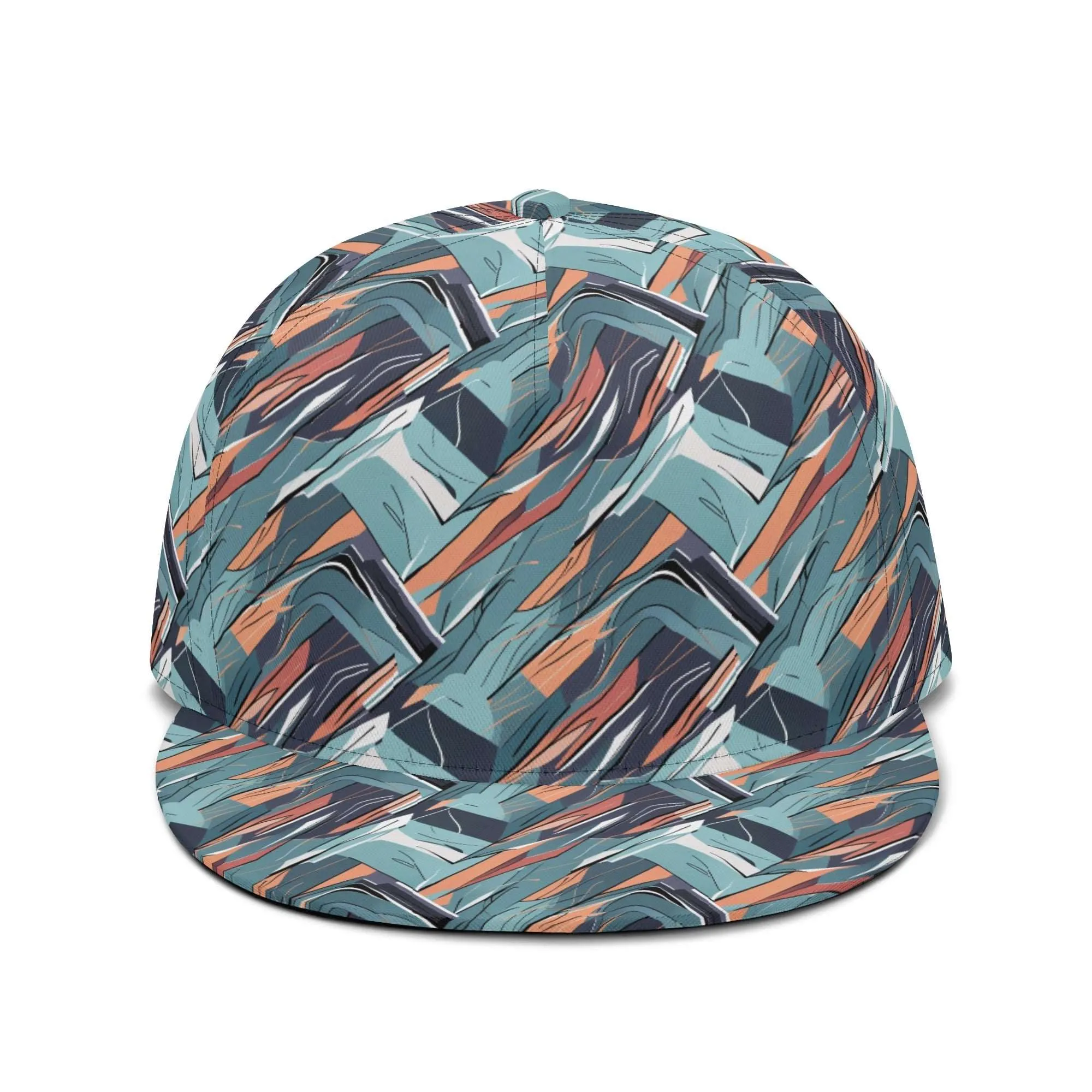 Abstract Breeze Unisex Classic Snapbacks