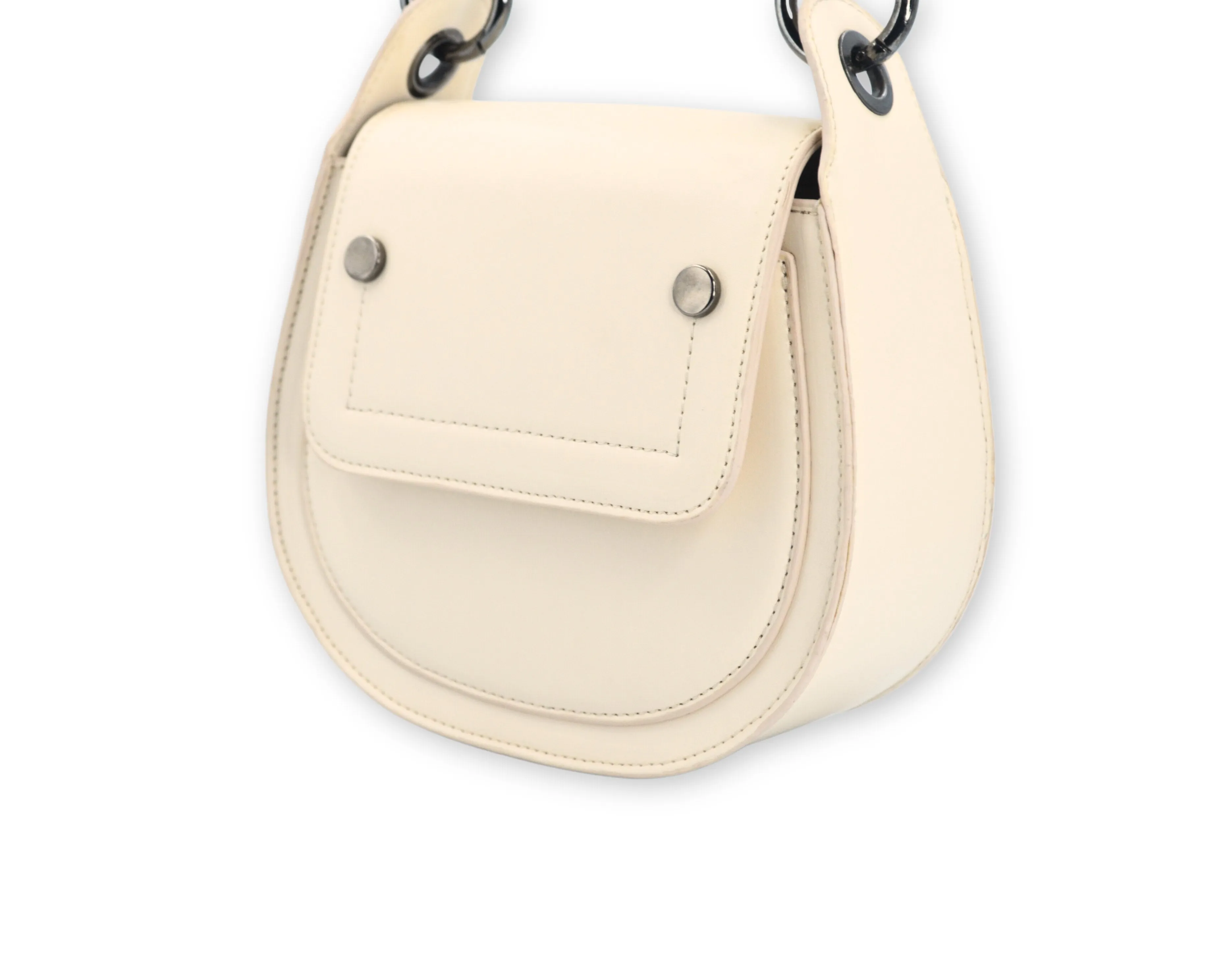Adriana Cross Body and Shoulder Ladies Bag - Ivory