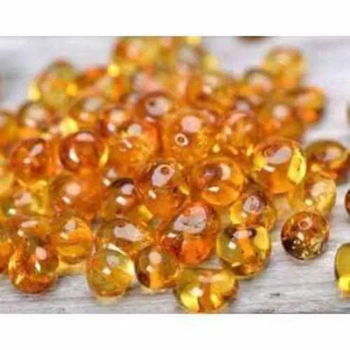 Adult Tara Honey Baltic Amber Gemstone Stretch Bracelet