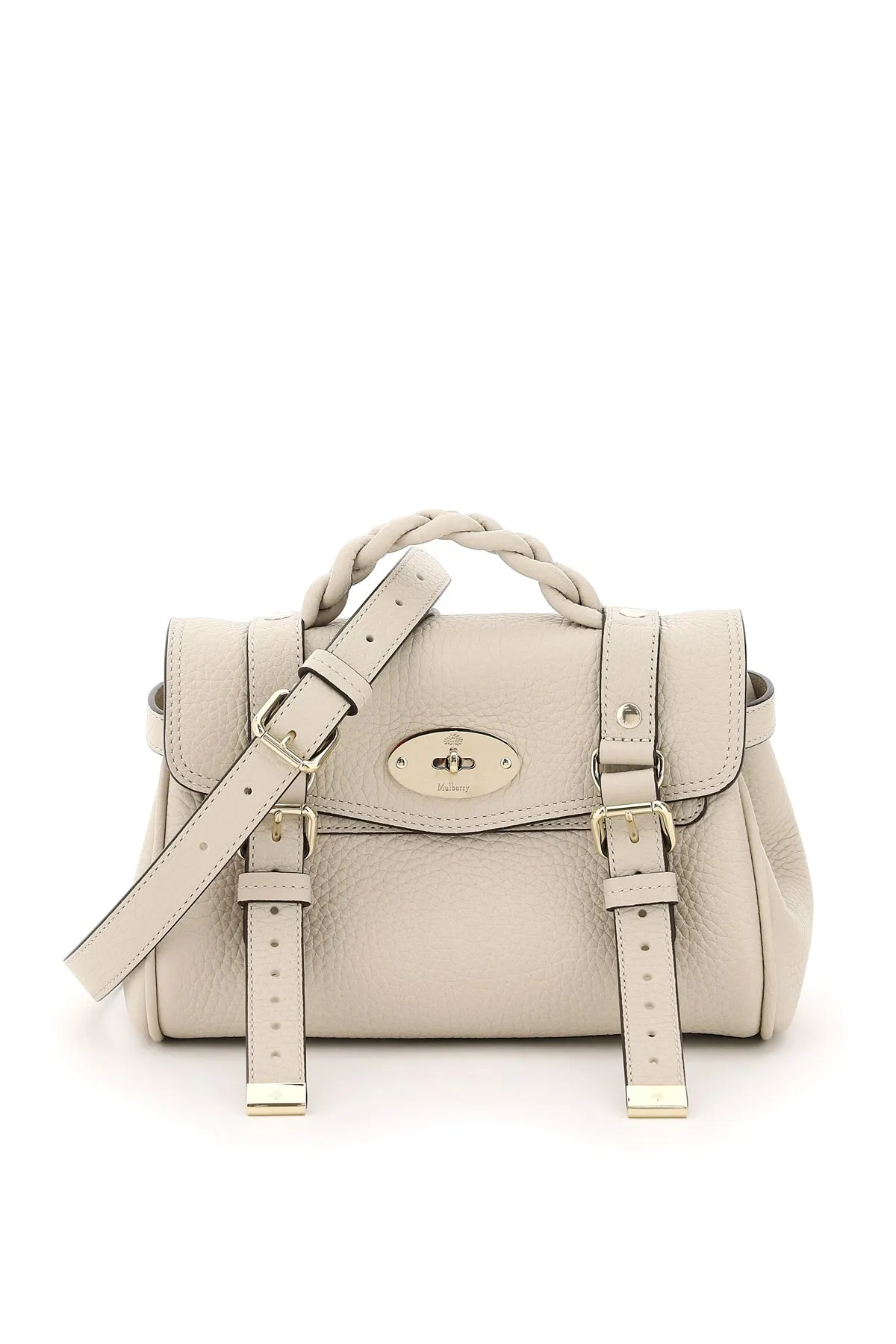 Alexa Croc Embossed Handbag
