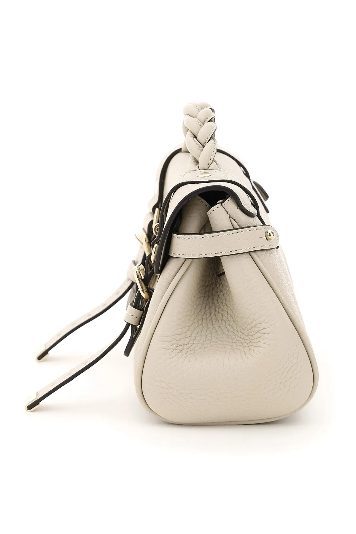Alexa Croc Embossed Handbag