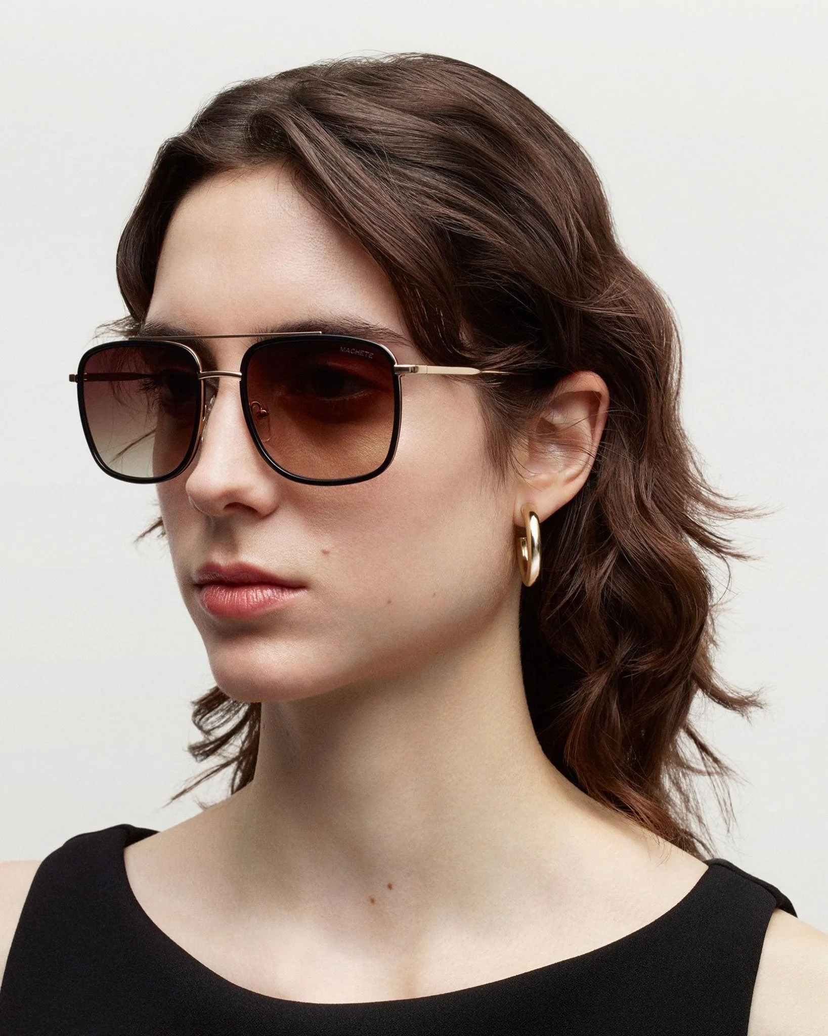Amelia Sunglasses in Dark Tortoise