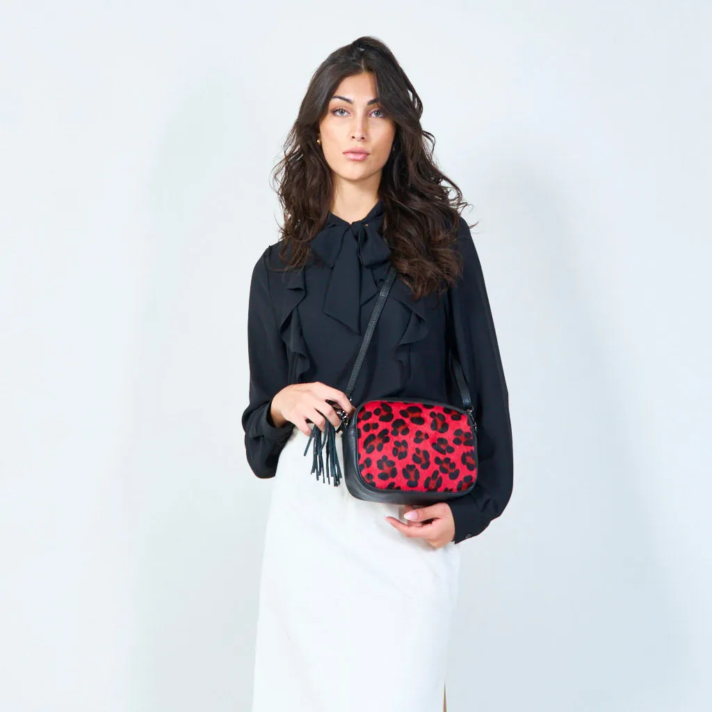 Animal print crossbody bag wholesale