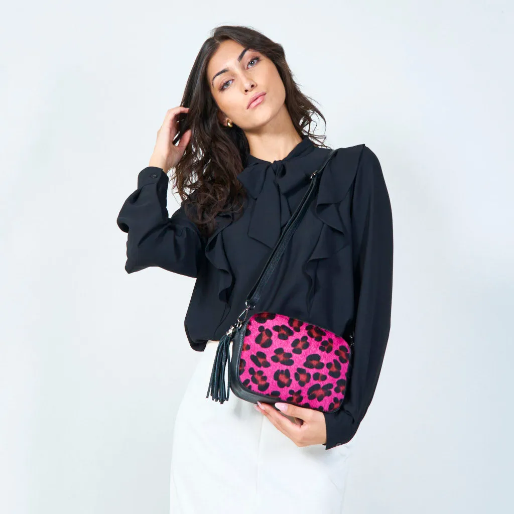 Animal print crossbody bag wholesale