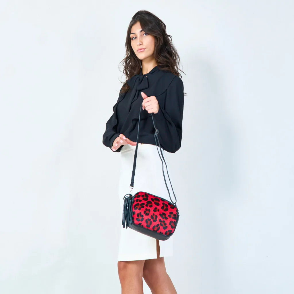 Animal print crossbody bag wholesale
