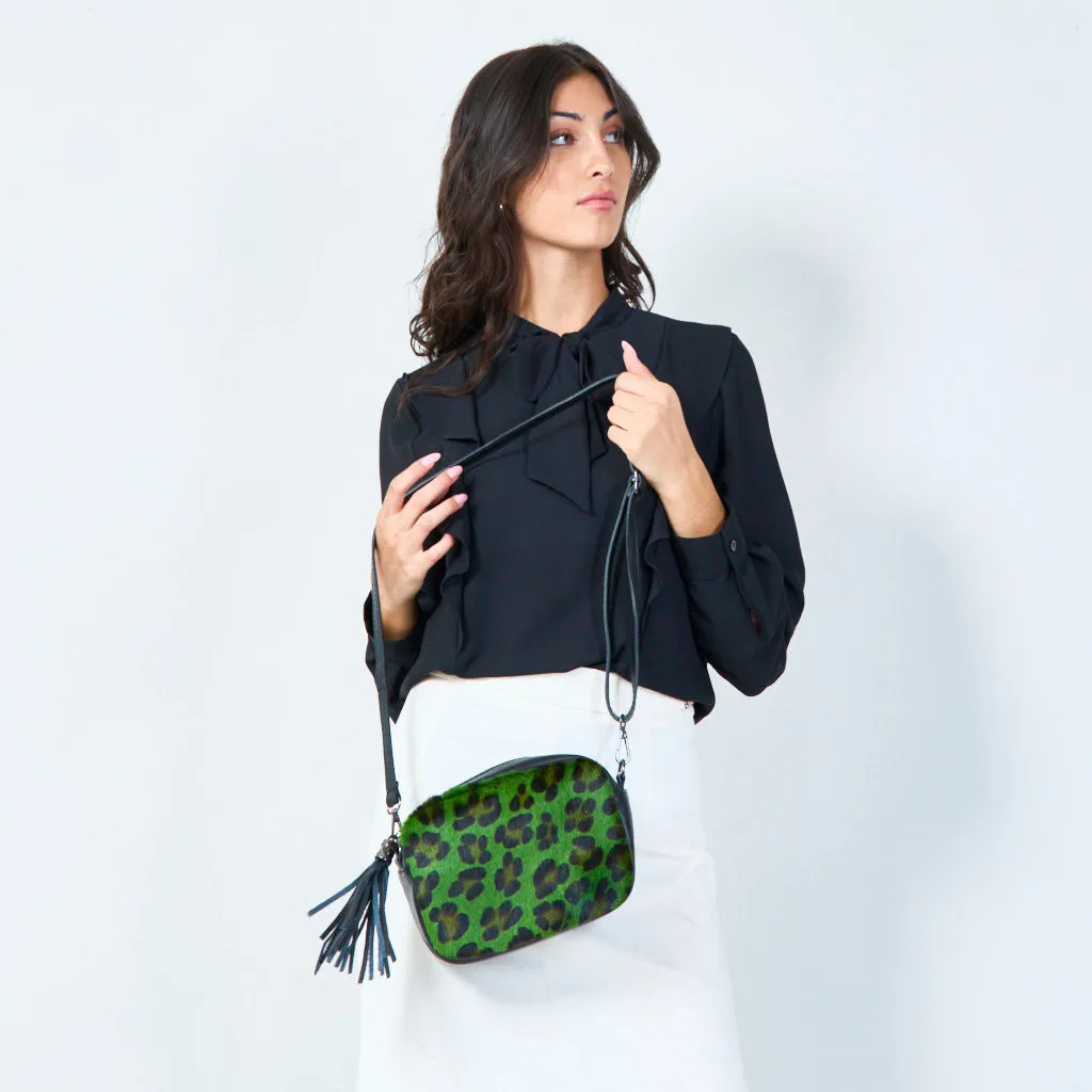 Animal print crossbody bag wholesale