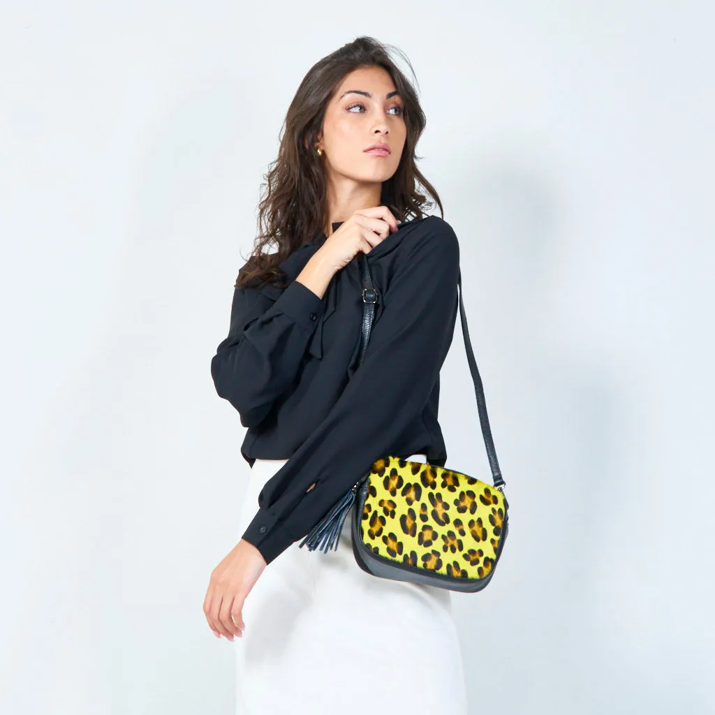 Animal print crossbody bag wholesale