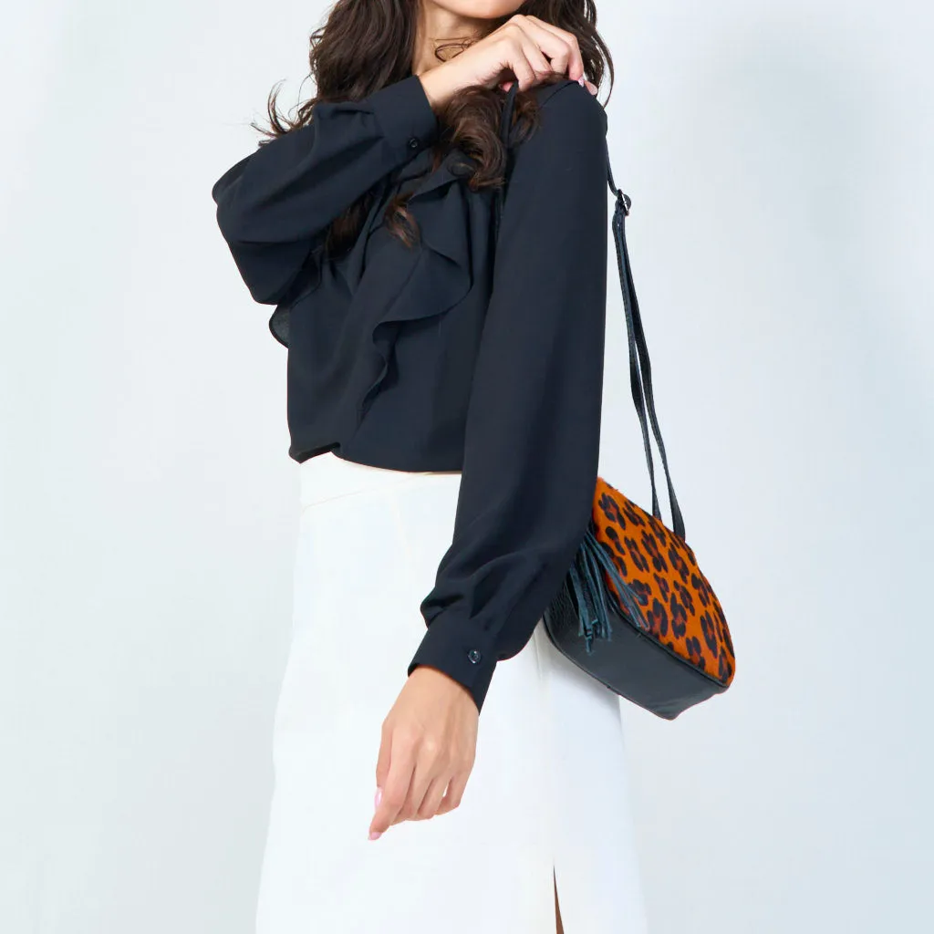 Animal print crossbody bag wholesale