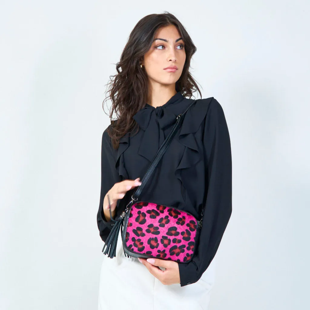Animal print crossbody bag wholesale
