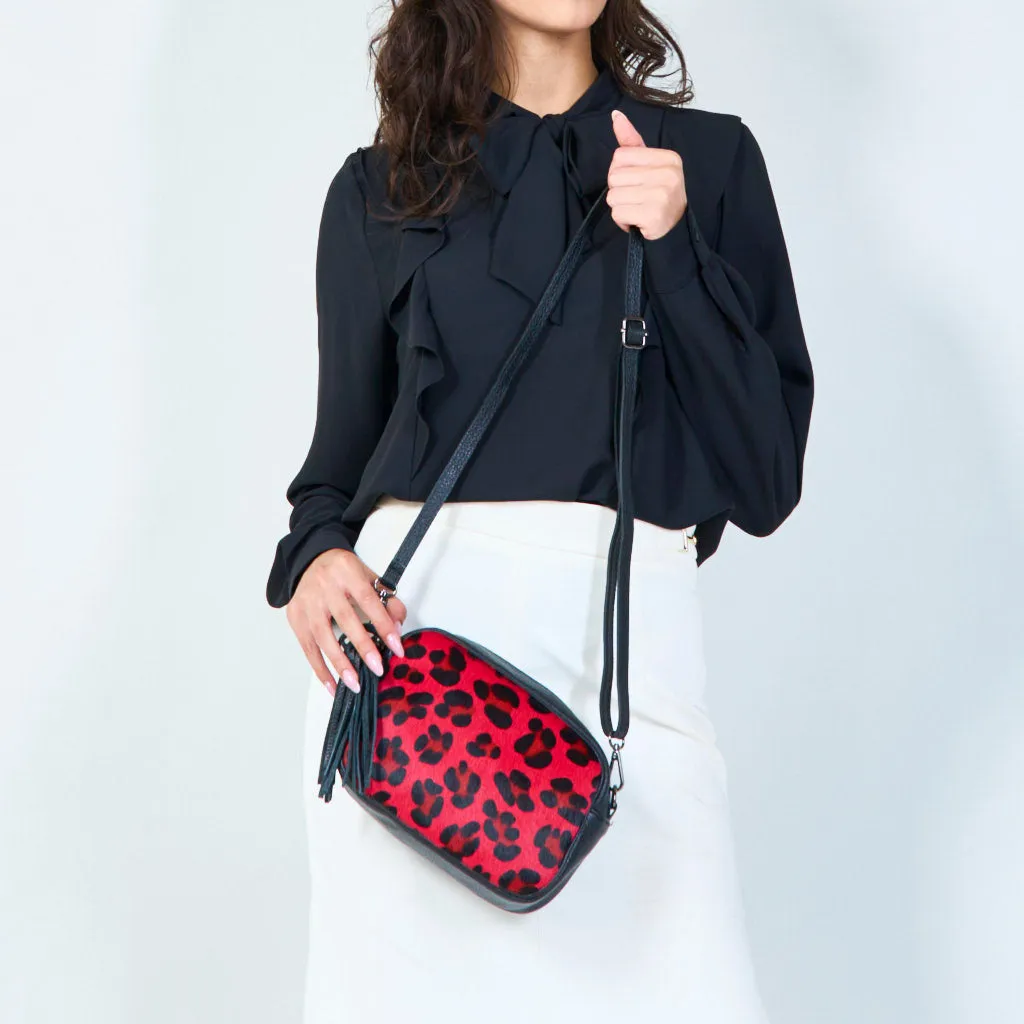 Animal print crossbody bag wholesale