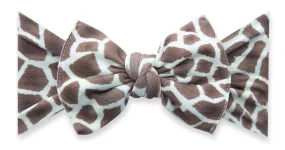 Baby Bling Giraffe Printed Knot Headband