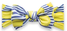 Baby Bling Lemonade Printed Knot Headband