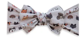 Baby Bling Pet Pals Printed Knot Headband