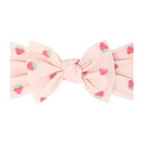 Baby Bling Tart N Tiny Printed Knot Headband