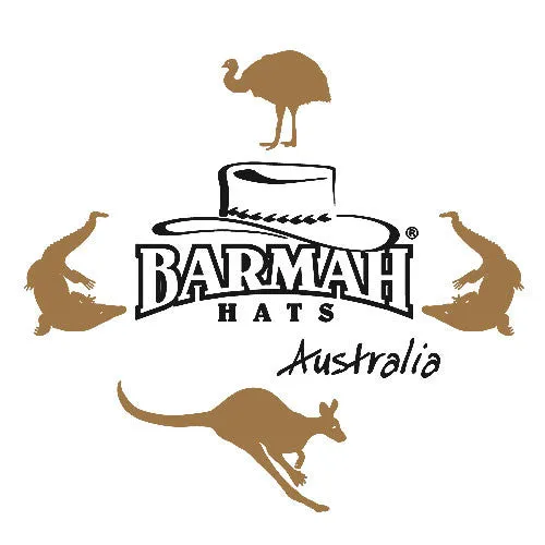 Barmah Hat | 1064 Foldaway Cooler Suede Hickory