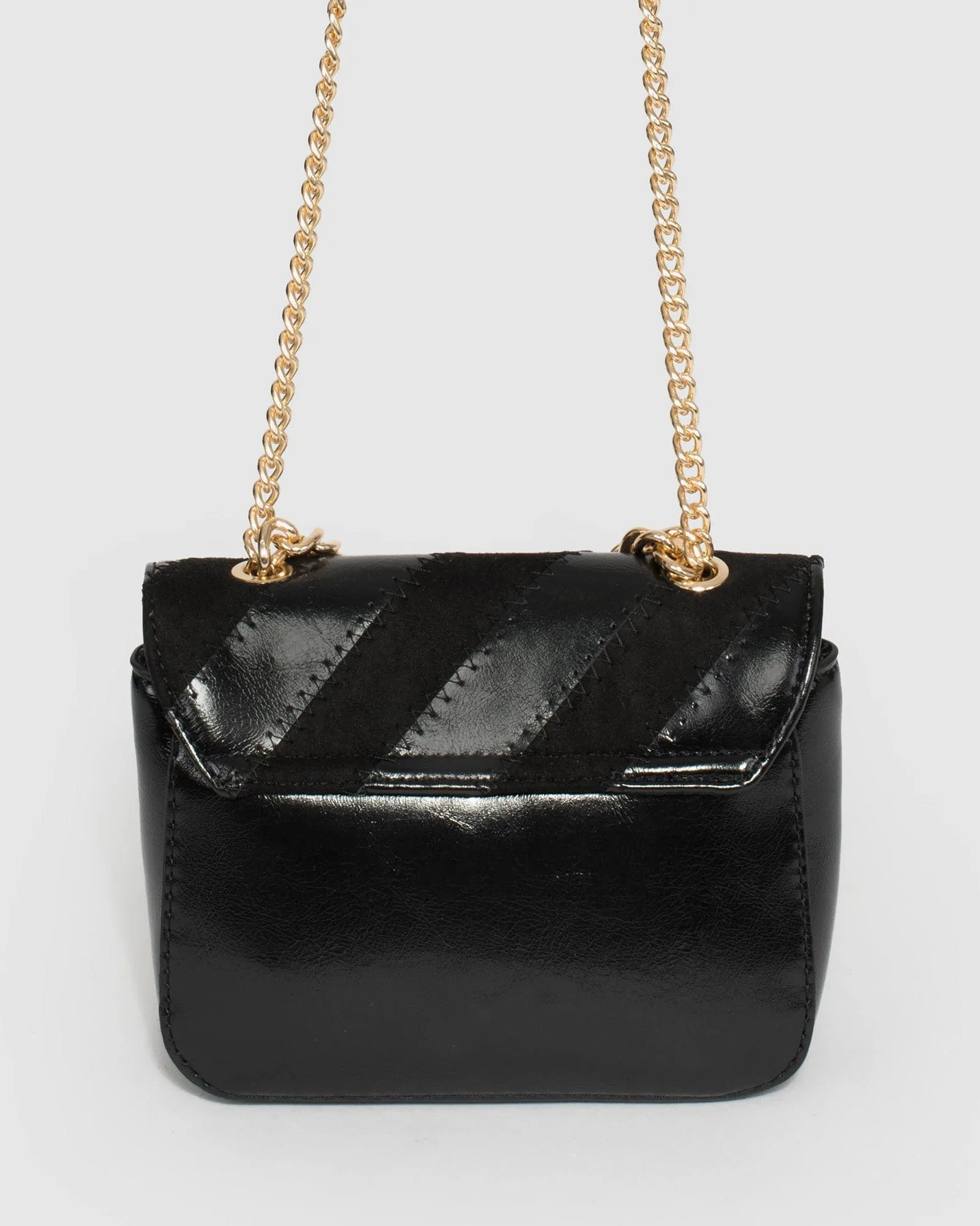 Black Esther Diag Crossbody Bag
