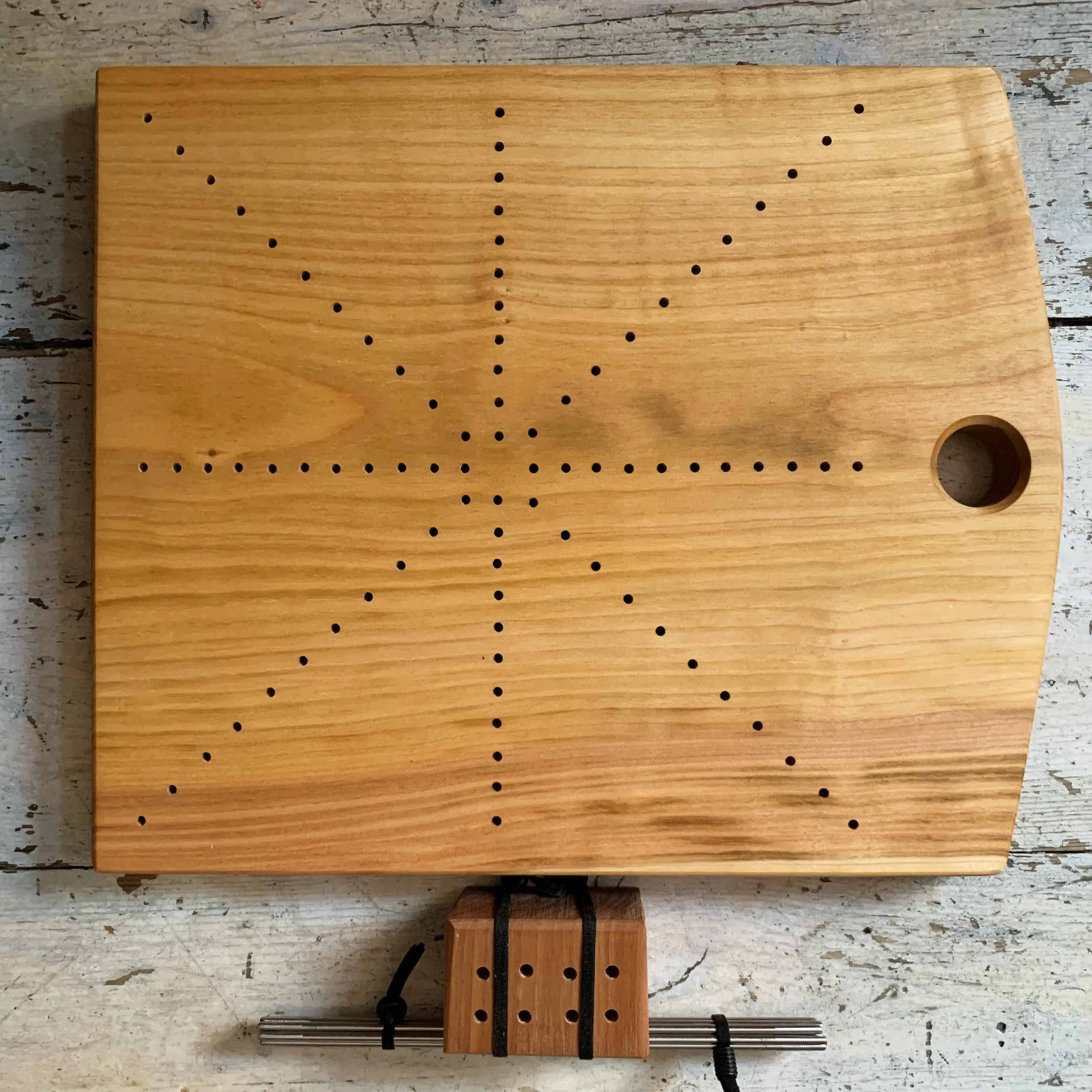 Blocking Board & Pins - Local Cherry