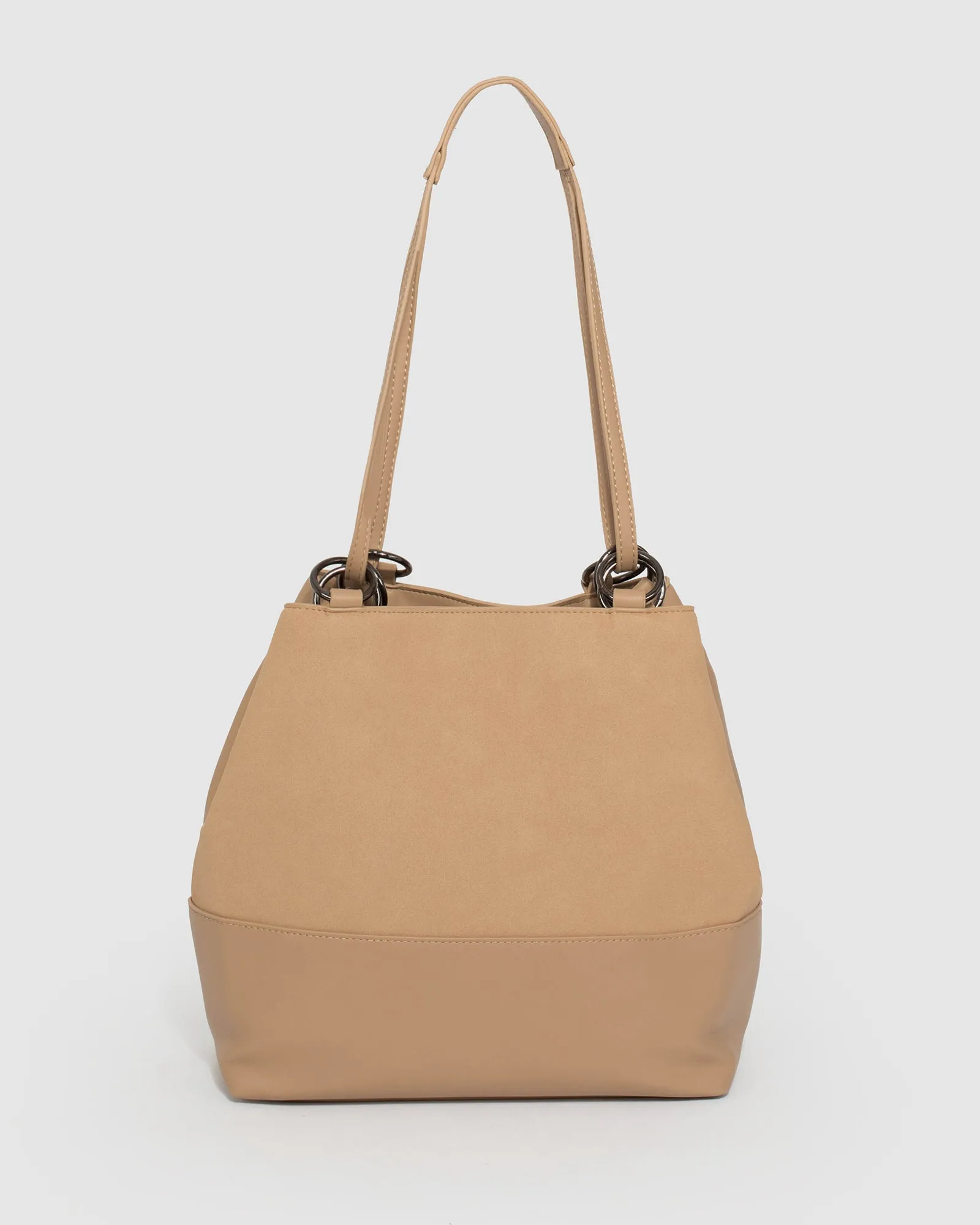 Caramel Scarlett Slouch Tote Bag