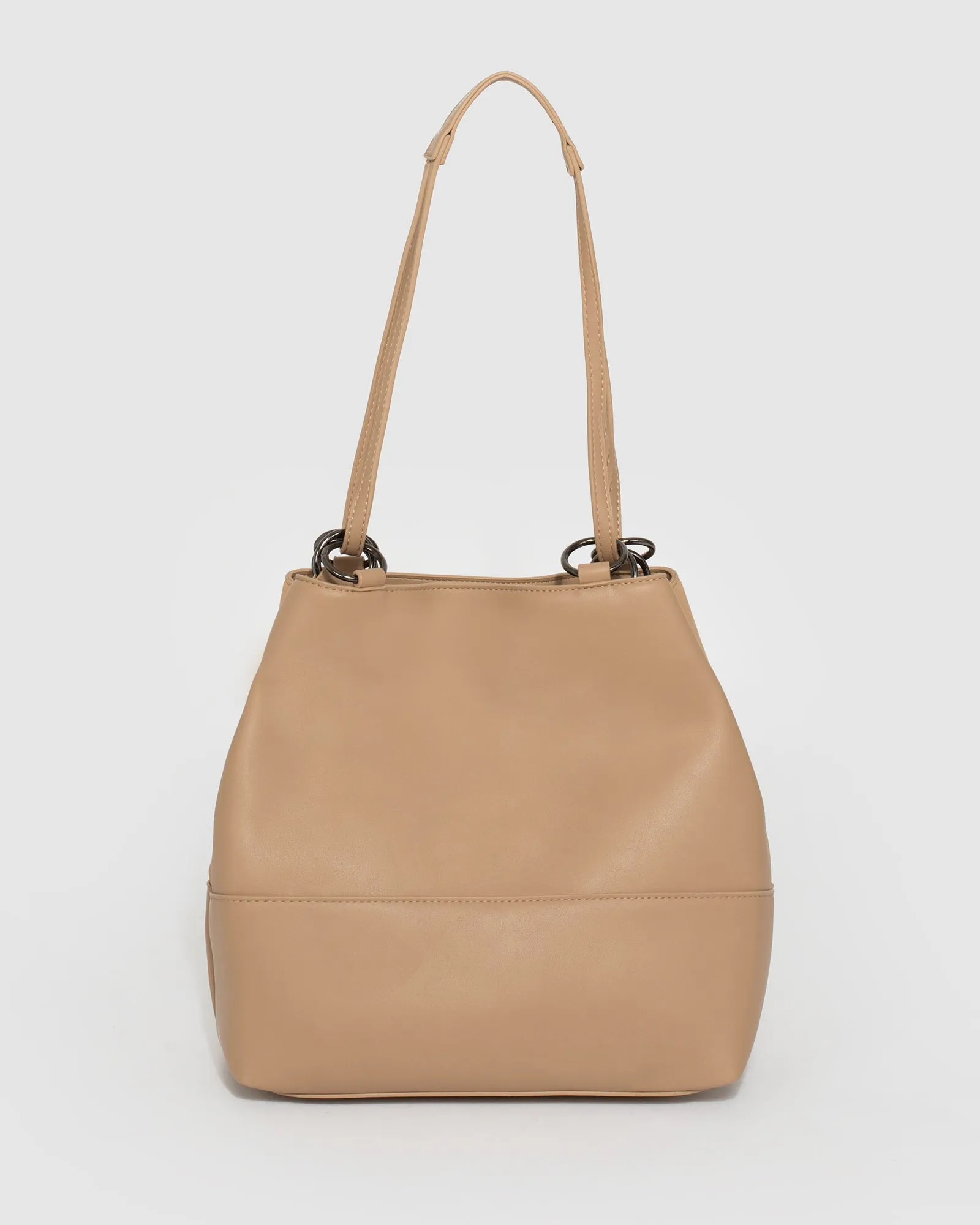 Caramel Scarlett Slouch Tote Bag
