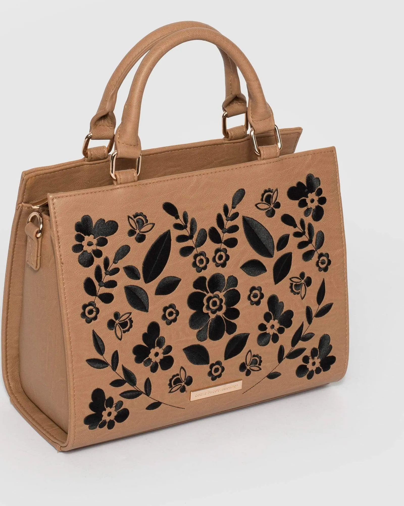 Caramel Stephanie Blossom Tote Bag