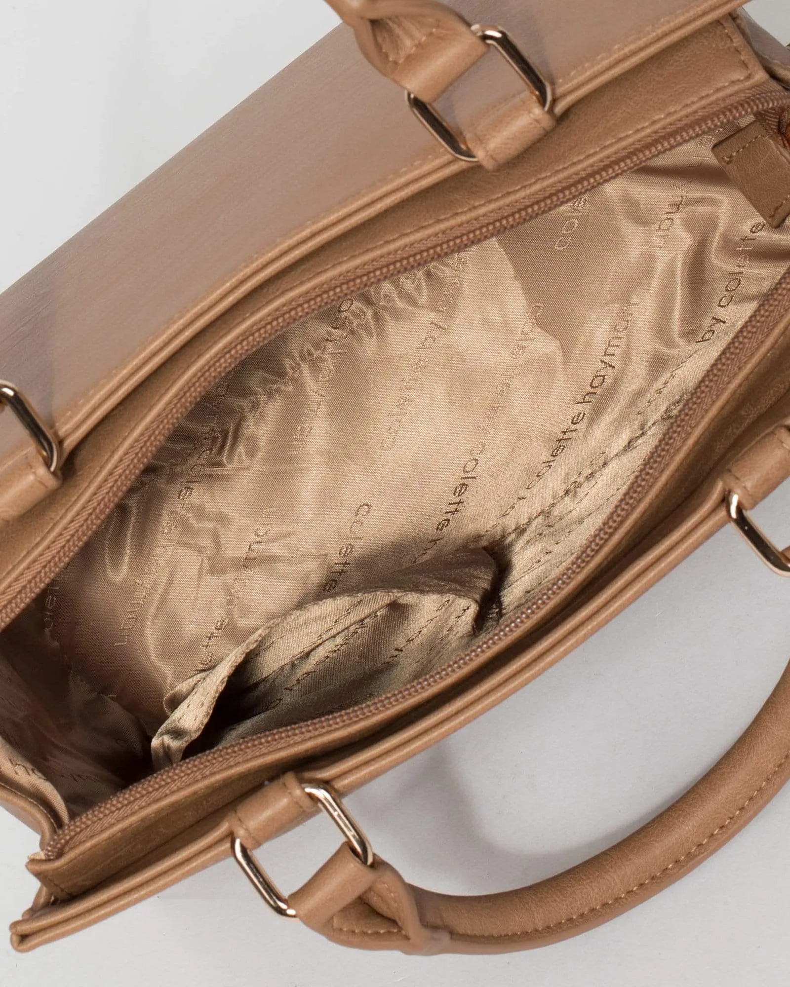 Caramel Stephanie Blossom Tote Bag