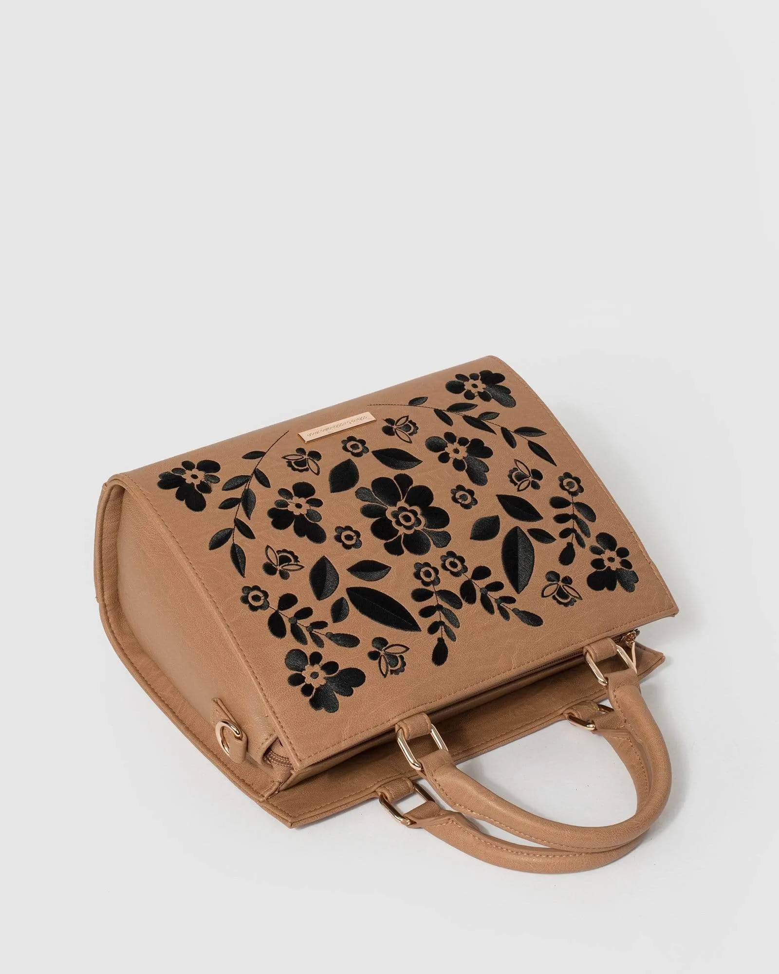 Caramel Stephanie Blossom Tote Bag
