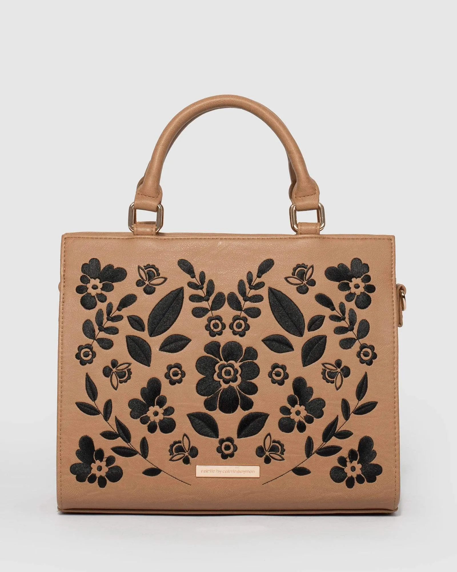 Caramel Stephanie Blossom Tote Bag