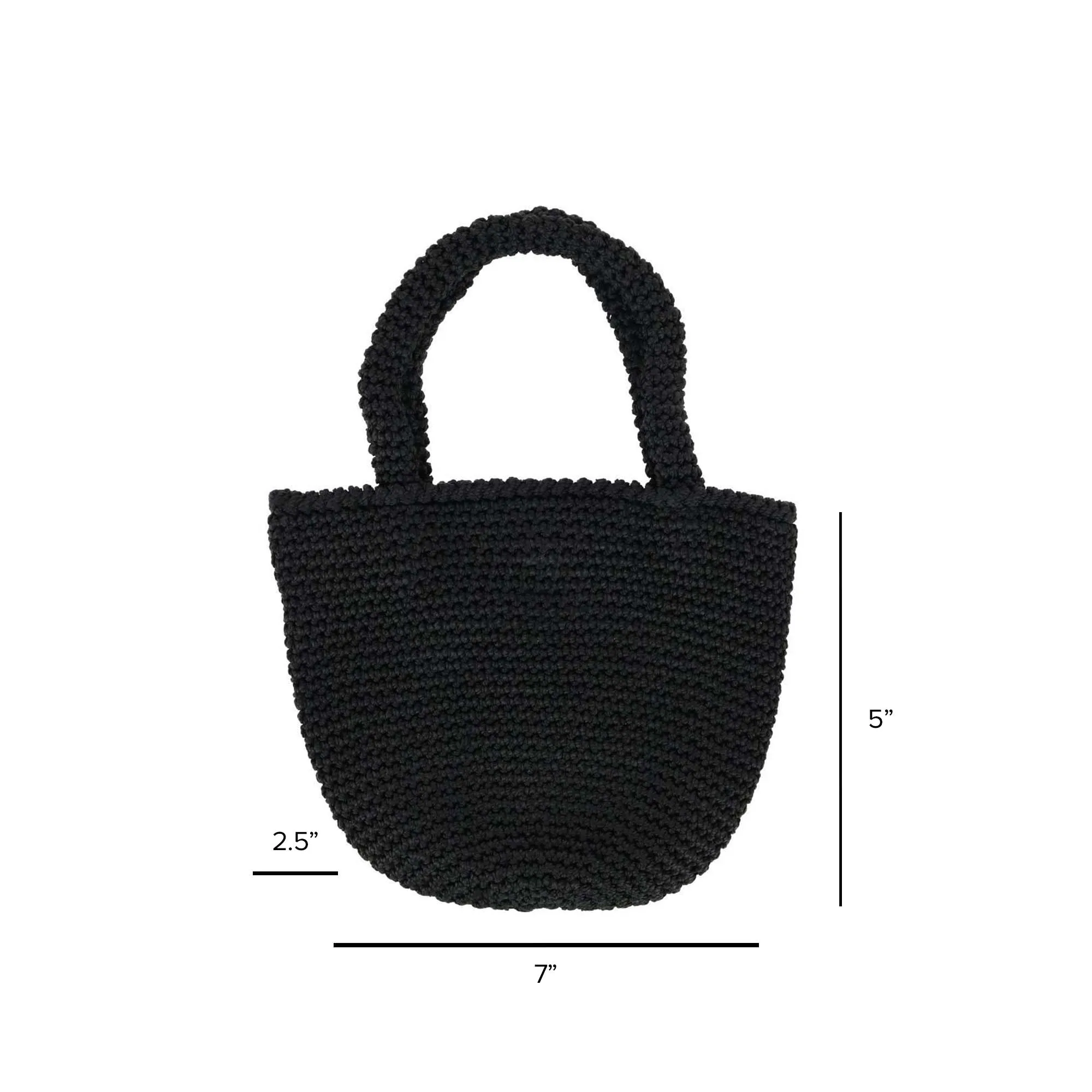 Dynamic Asia Women's Mini Crochet Tote Handbag