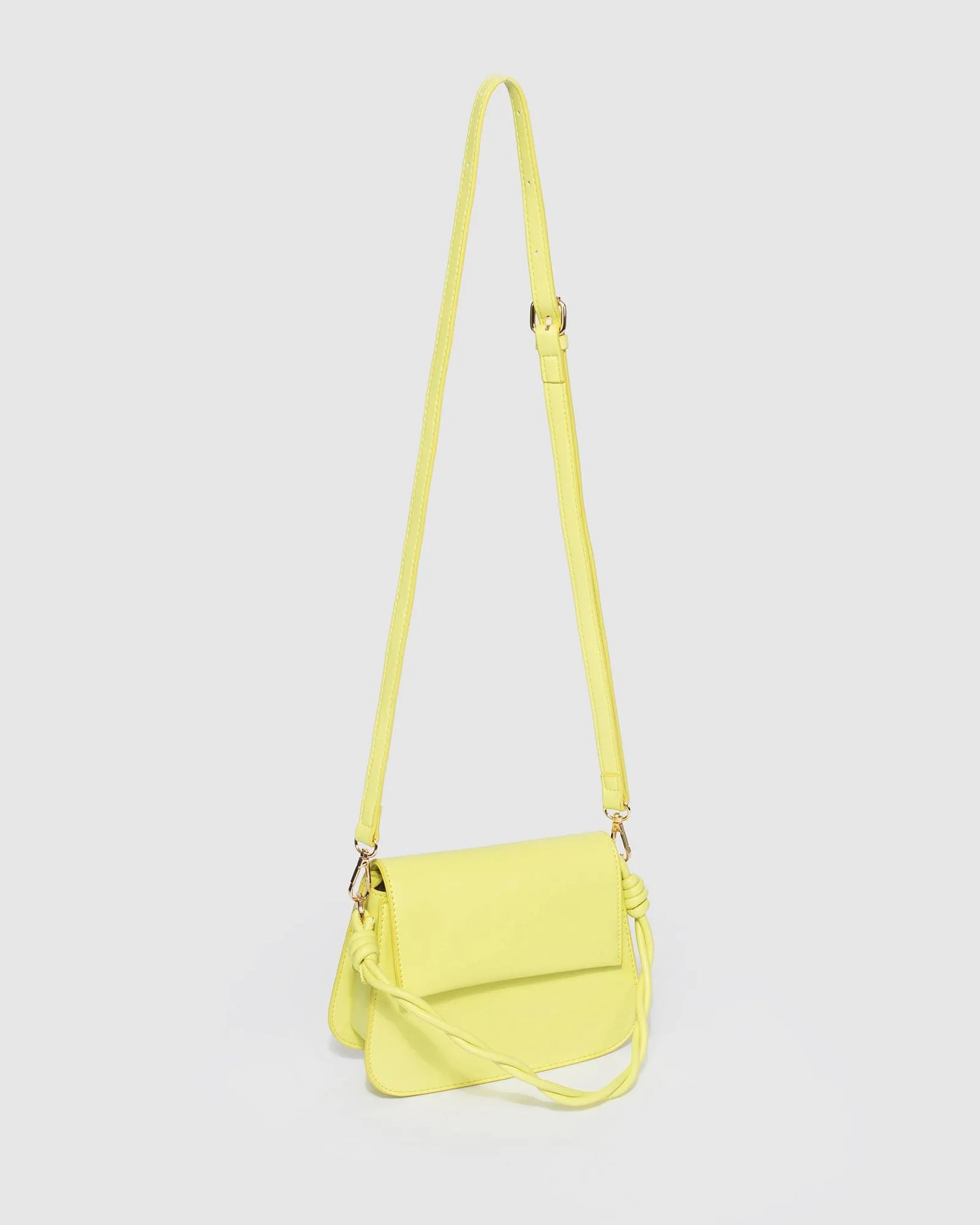 Green Olivia Twist Handle Tote Bag