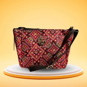 Ladies stylish printed handbag (TPT)