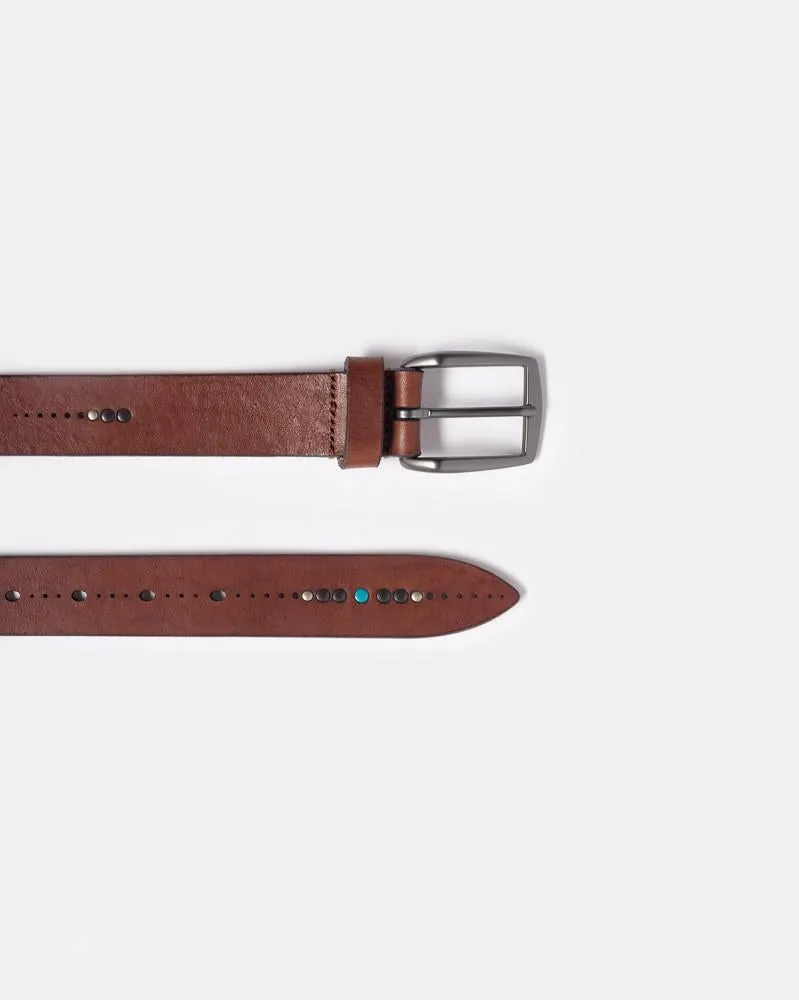 M3 Stud Belt in Light Brown