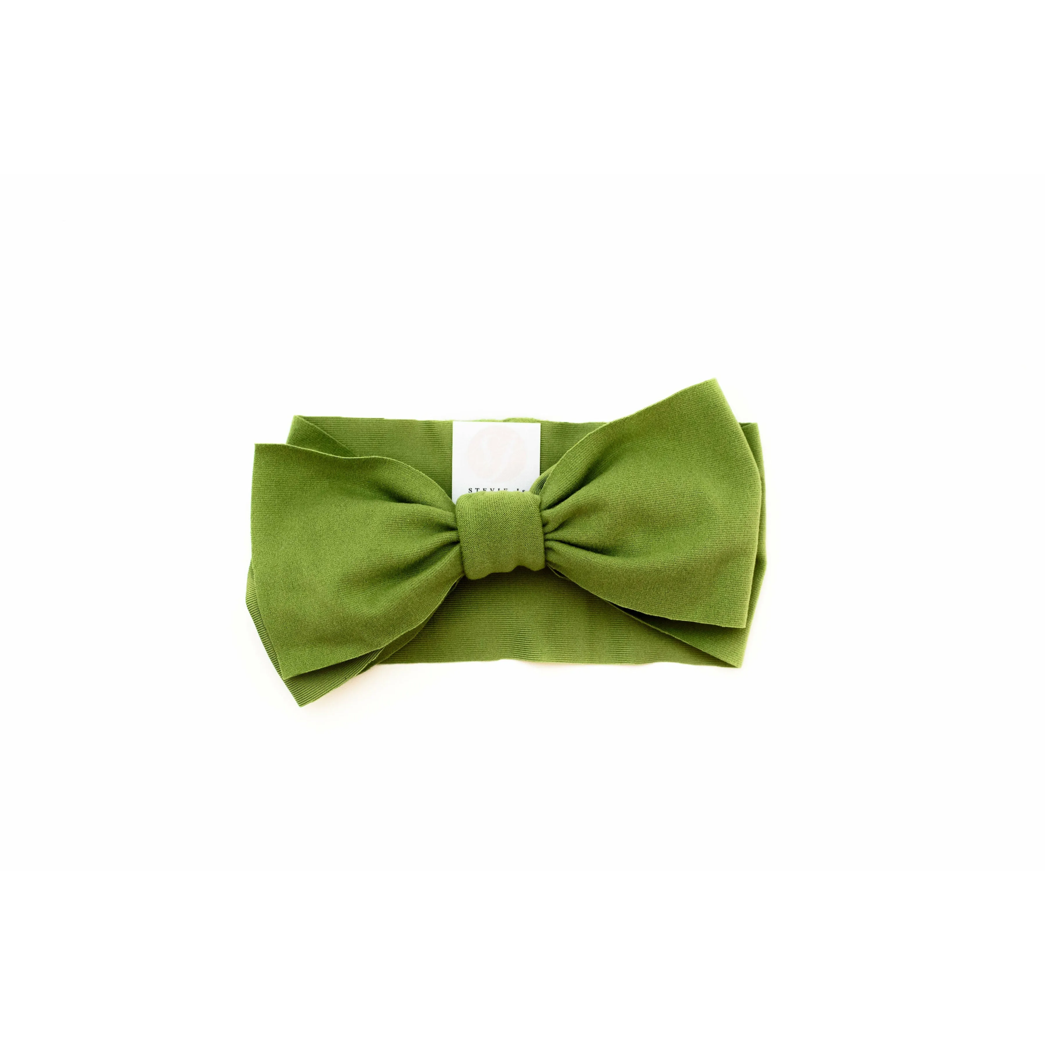 moss "butter" newborn headwrap