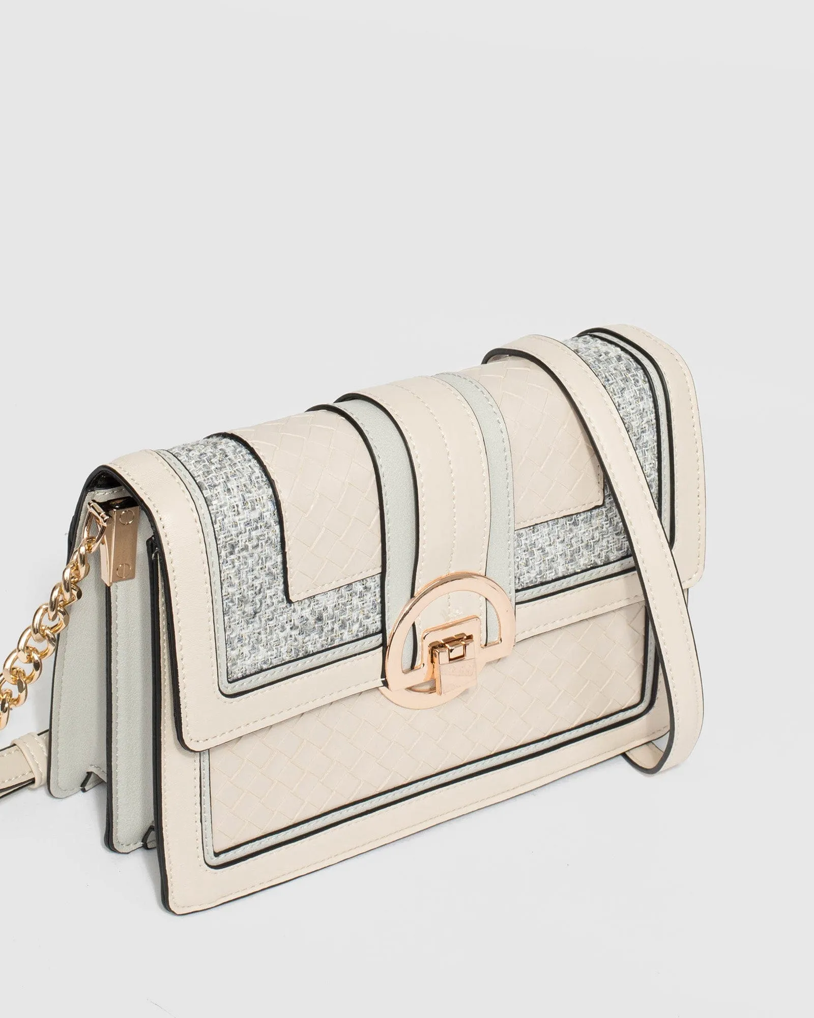 Multi Colour Orsola Lock Crossbody Bag