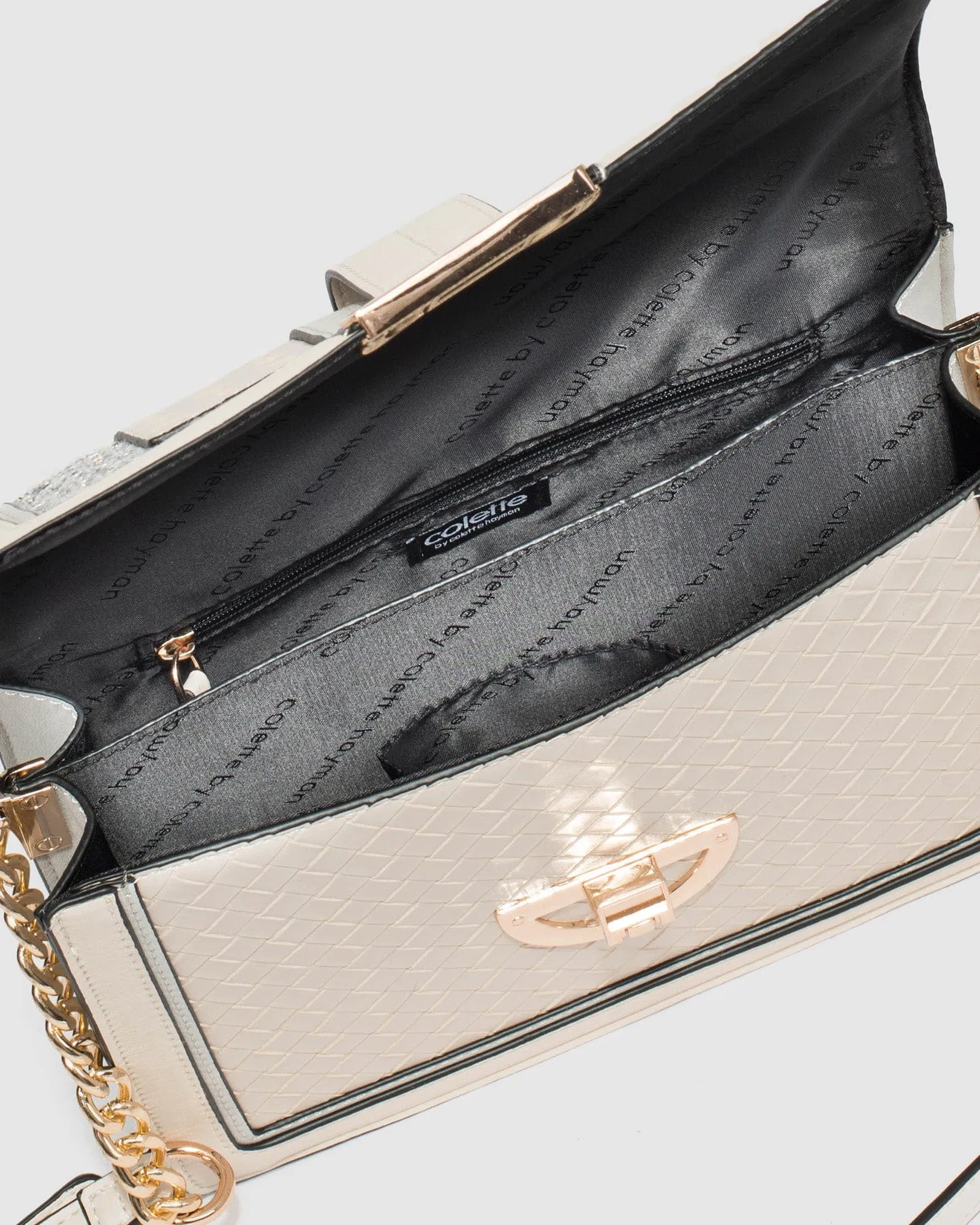 Multi Colour Orsola Lock Crossbody Bag