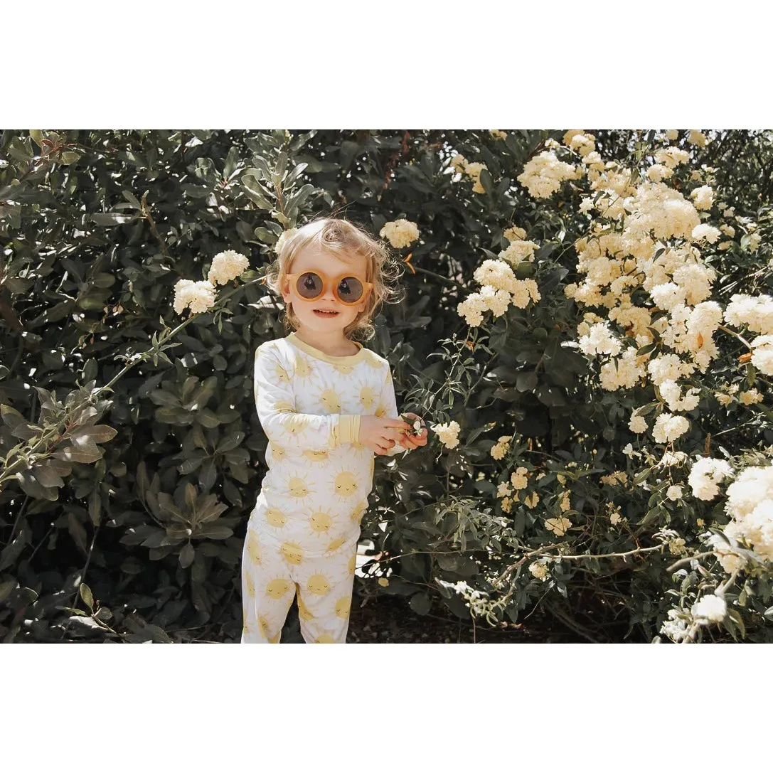 My Little Sunnies Round Retro Sunglasses Light Tangerine Matte