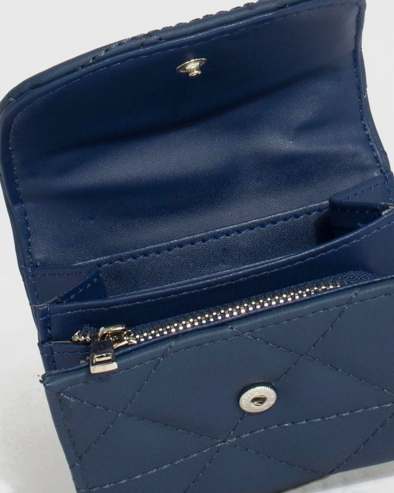 Navy Blue Bula Wallet