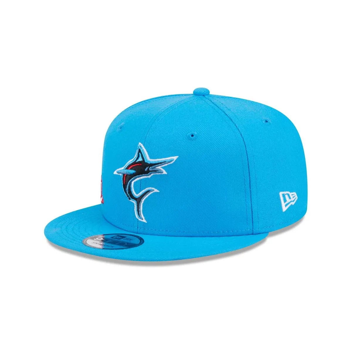 New Era Miami Marlins City Connect Icon 9FIFTY Snapback Hat-blue