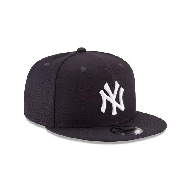 New Era New York Yankees Team Color Basic 9Fifty Snapback Cap Hat Blue