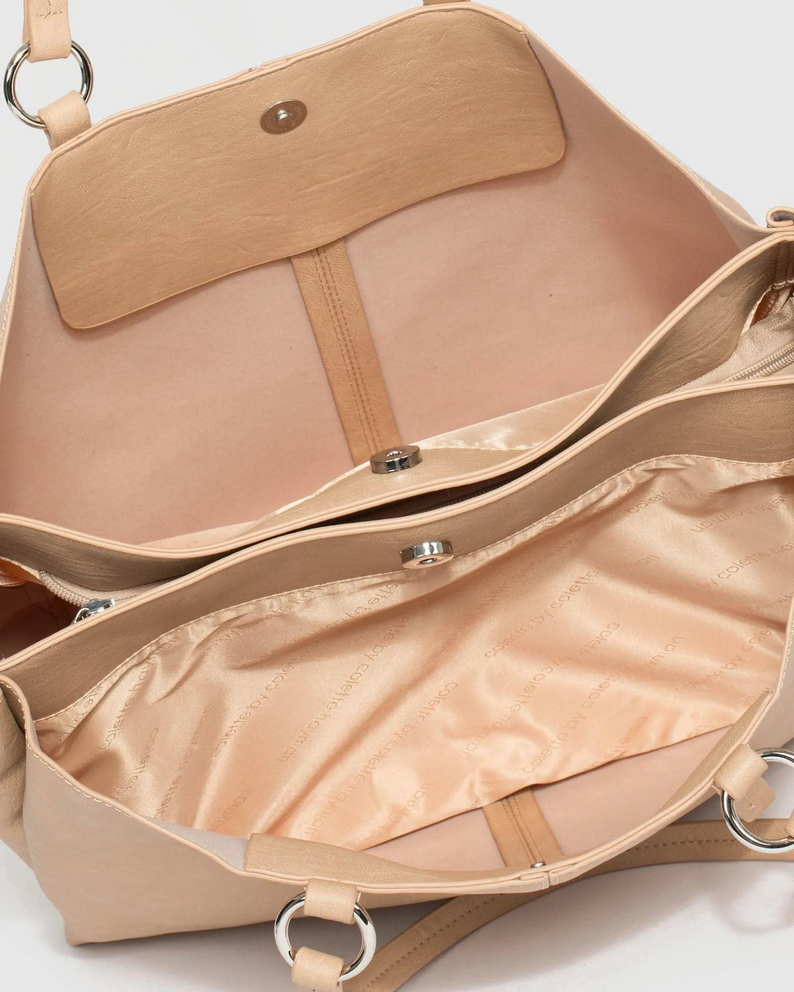 Nude Stacey Ring Tote Bag