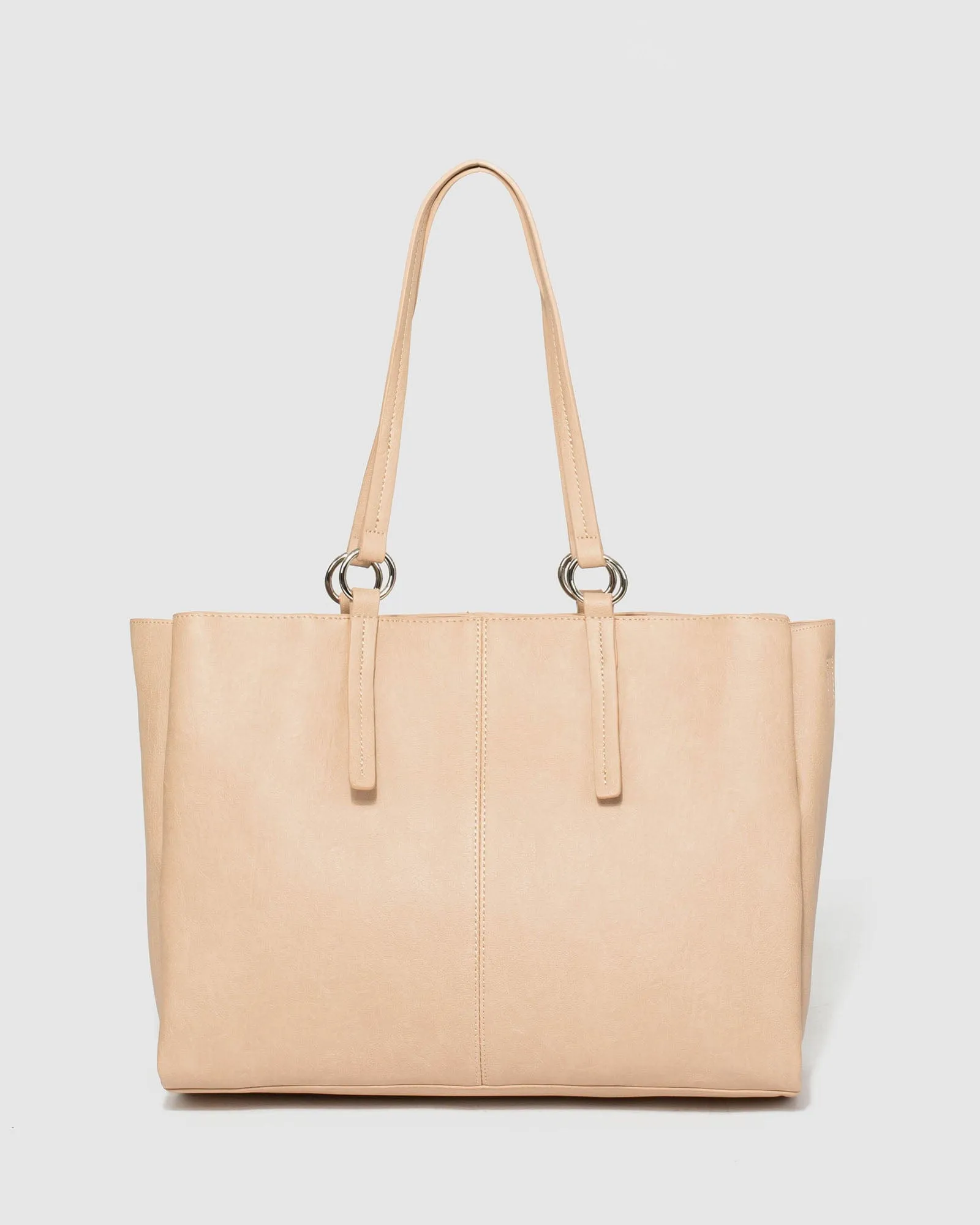 Nude Stacey Ring Tote Bag