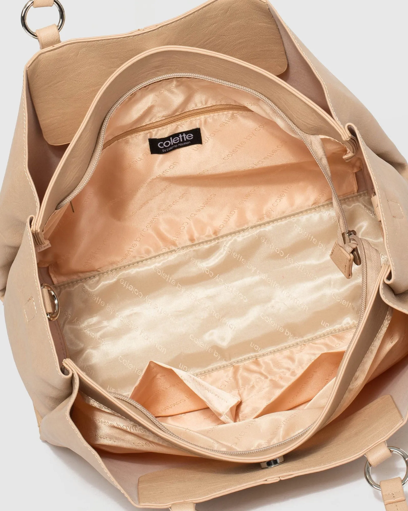 Nude Stacey Ring Tote Bag
