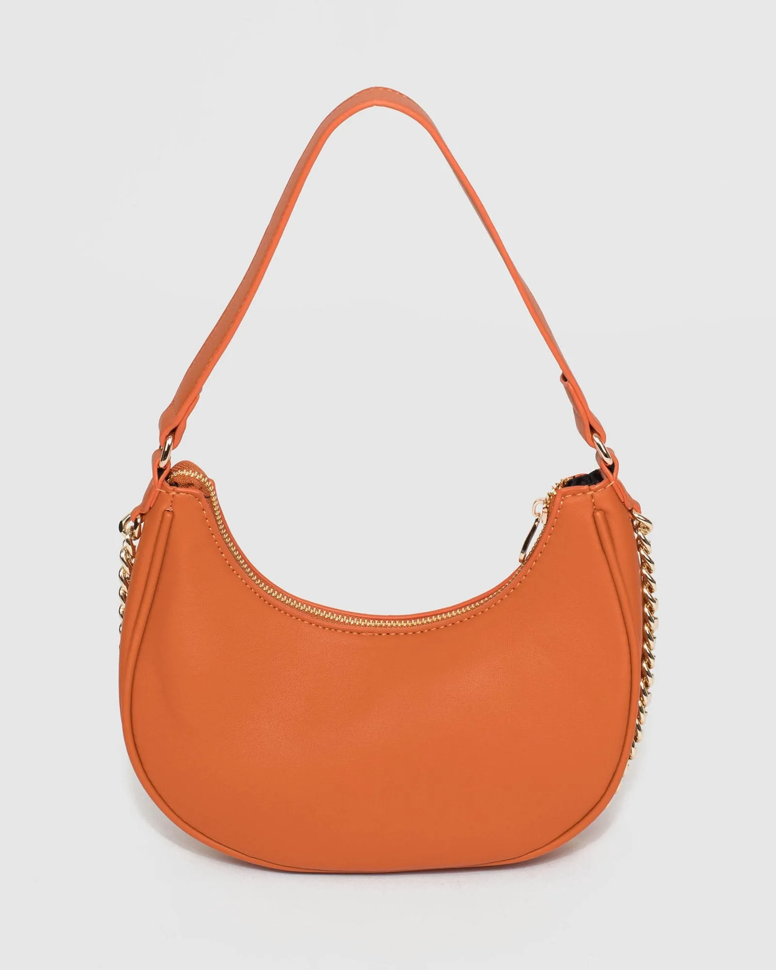 Orange Jasmin Baguette Bag