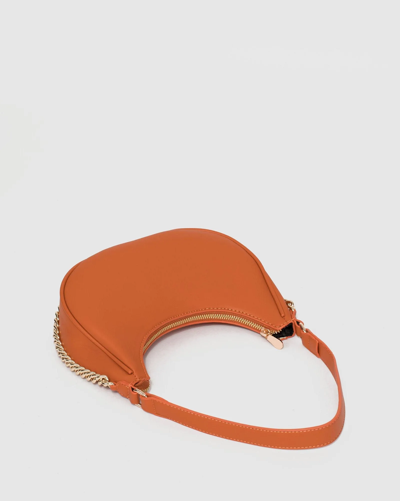 Orange Jasmin Baguette Bag