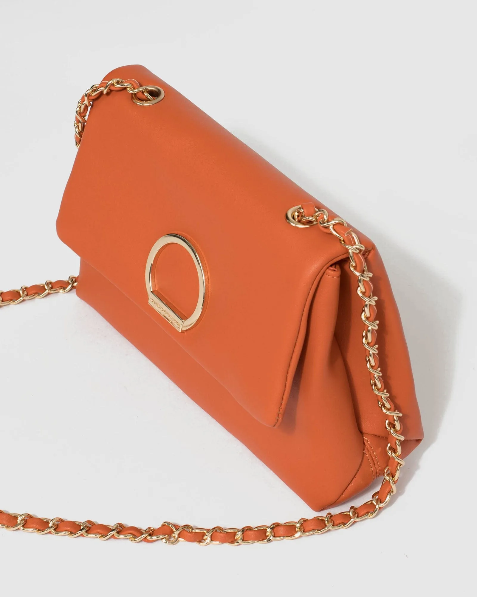 Orange Malia Crossbody Bag